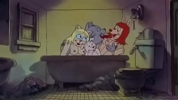 Русское ретро порно в бане